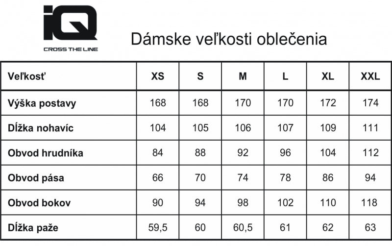 IQ KAIA - Dámské legíny XL-1