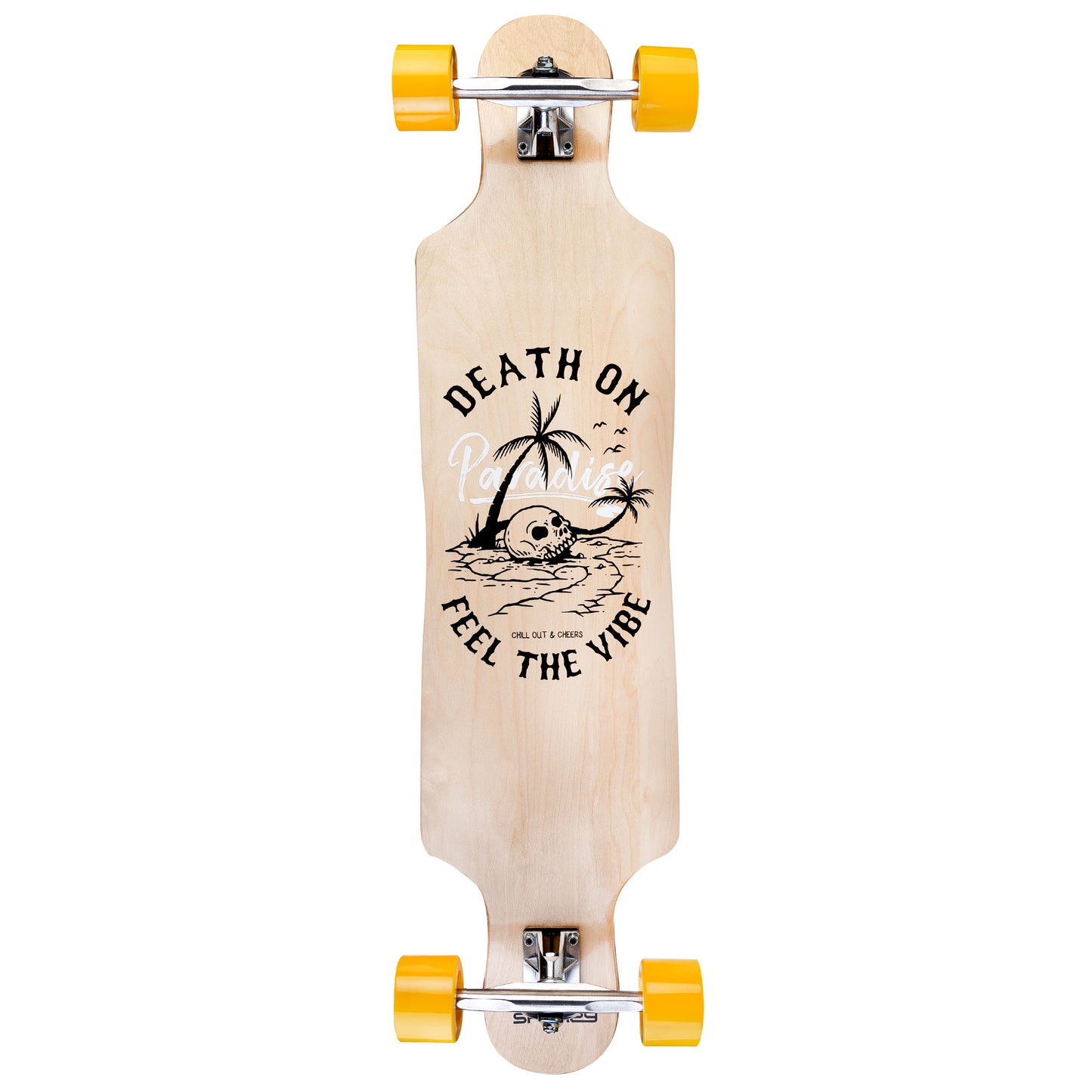 LONGBAY Longboard 94 x 23,5 cm, ABEC7-0