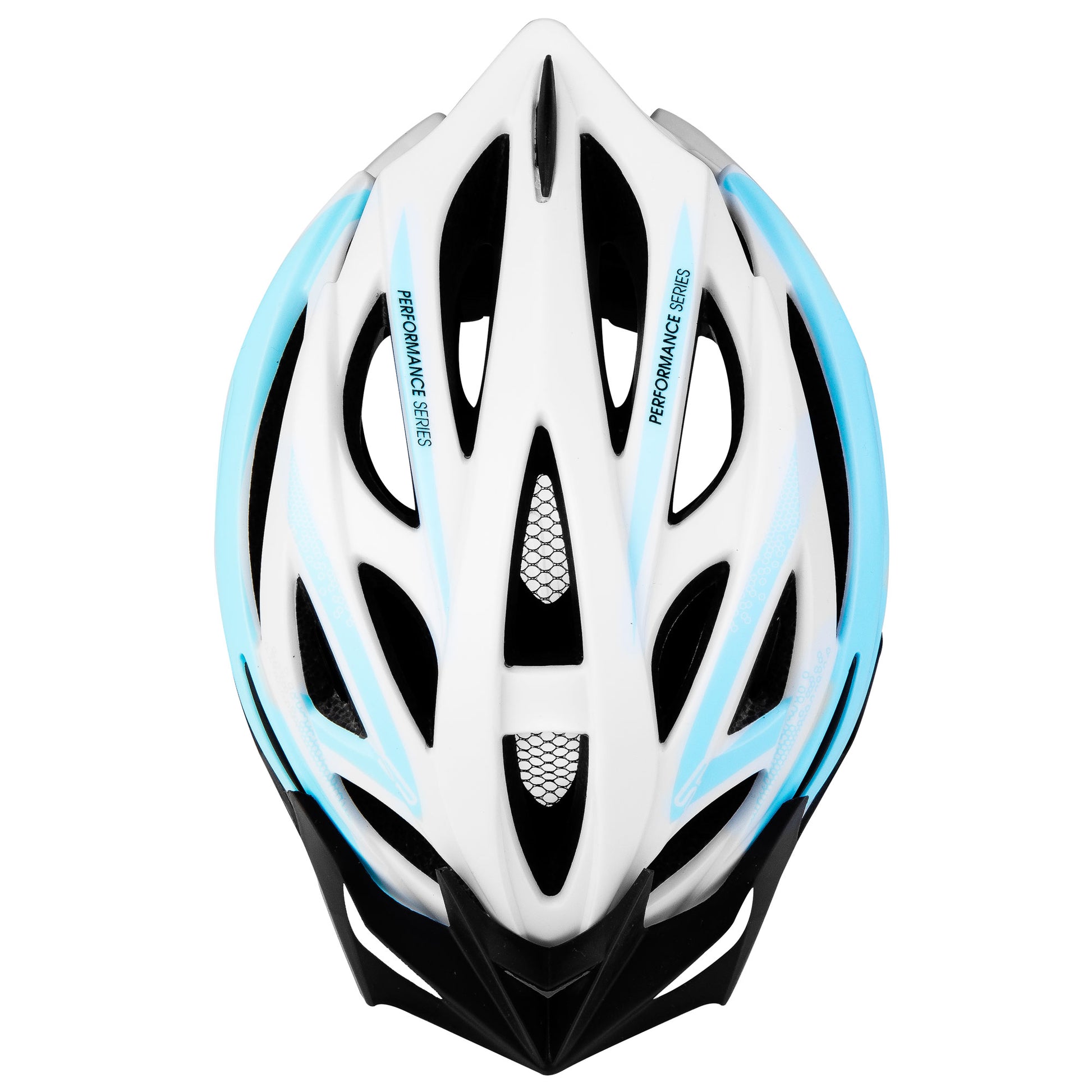 FEMME Helma na bicykel, inline, 55-58 cm, bielo-modrá-1