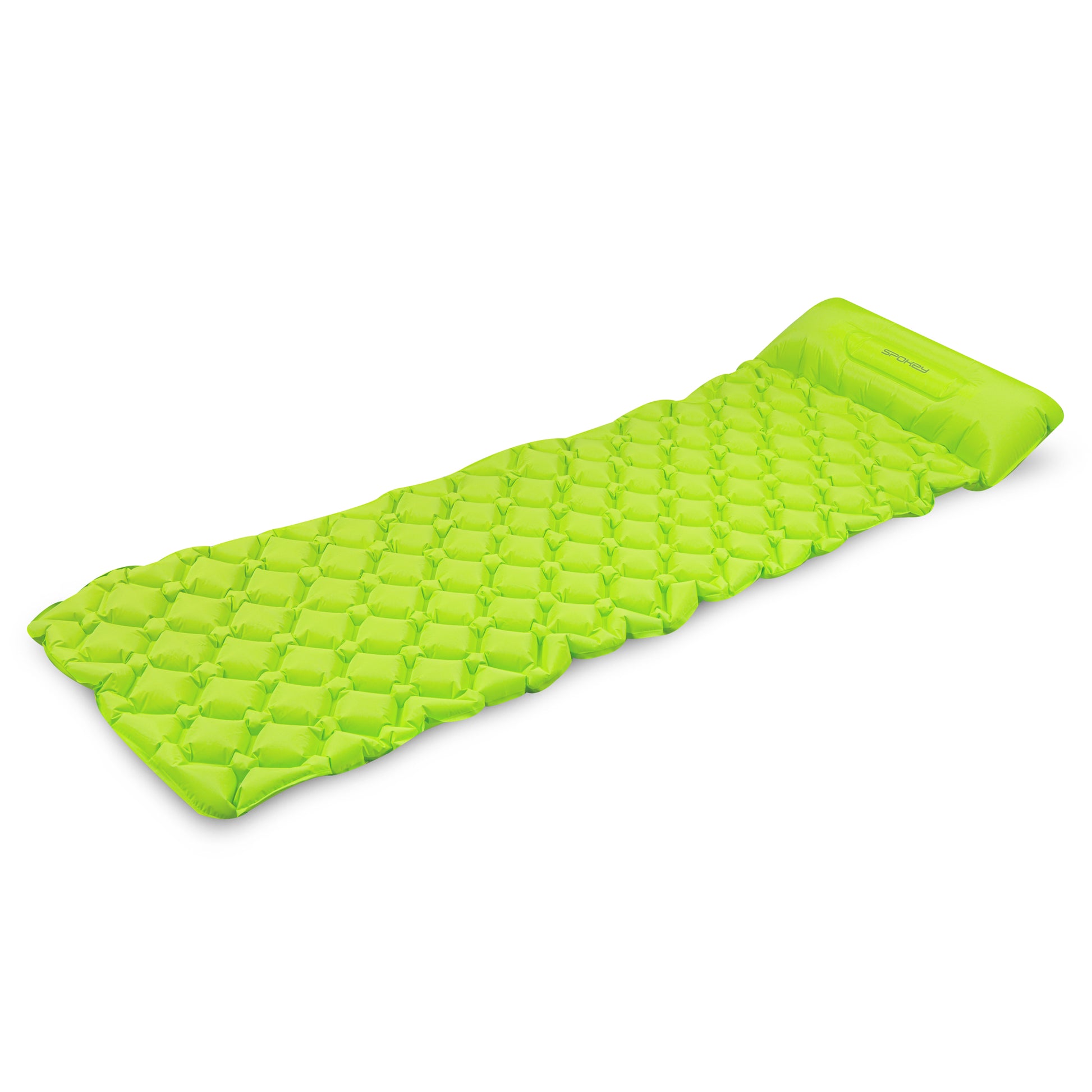 AIR BED PILLOW Nafukovací matrac s vankúšikom, 190 x 60 x 6 cm, R-Value 2.5, zelená-1