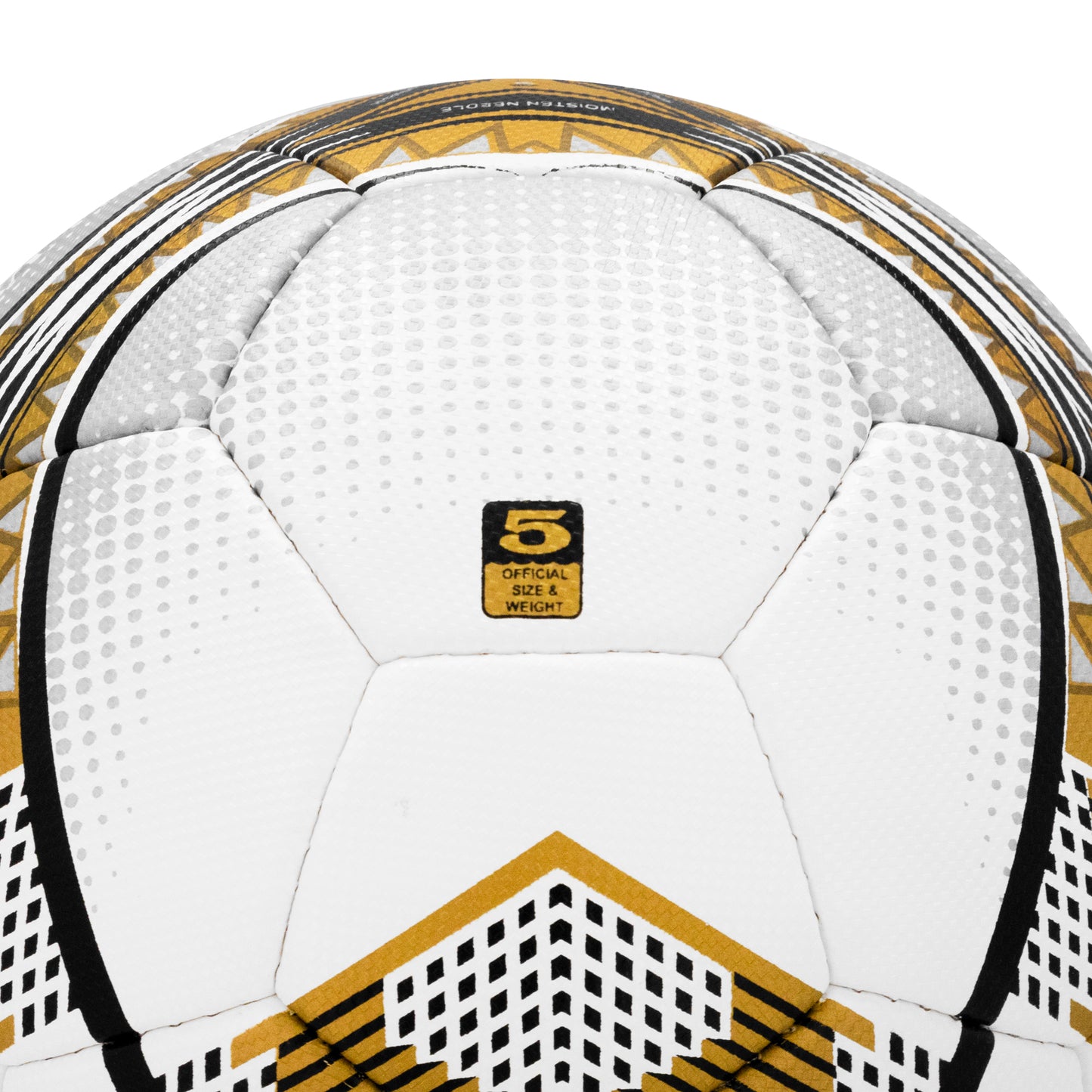 PROGRESS Futbalová lopta, veľ. 5, zlatá-1