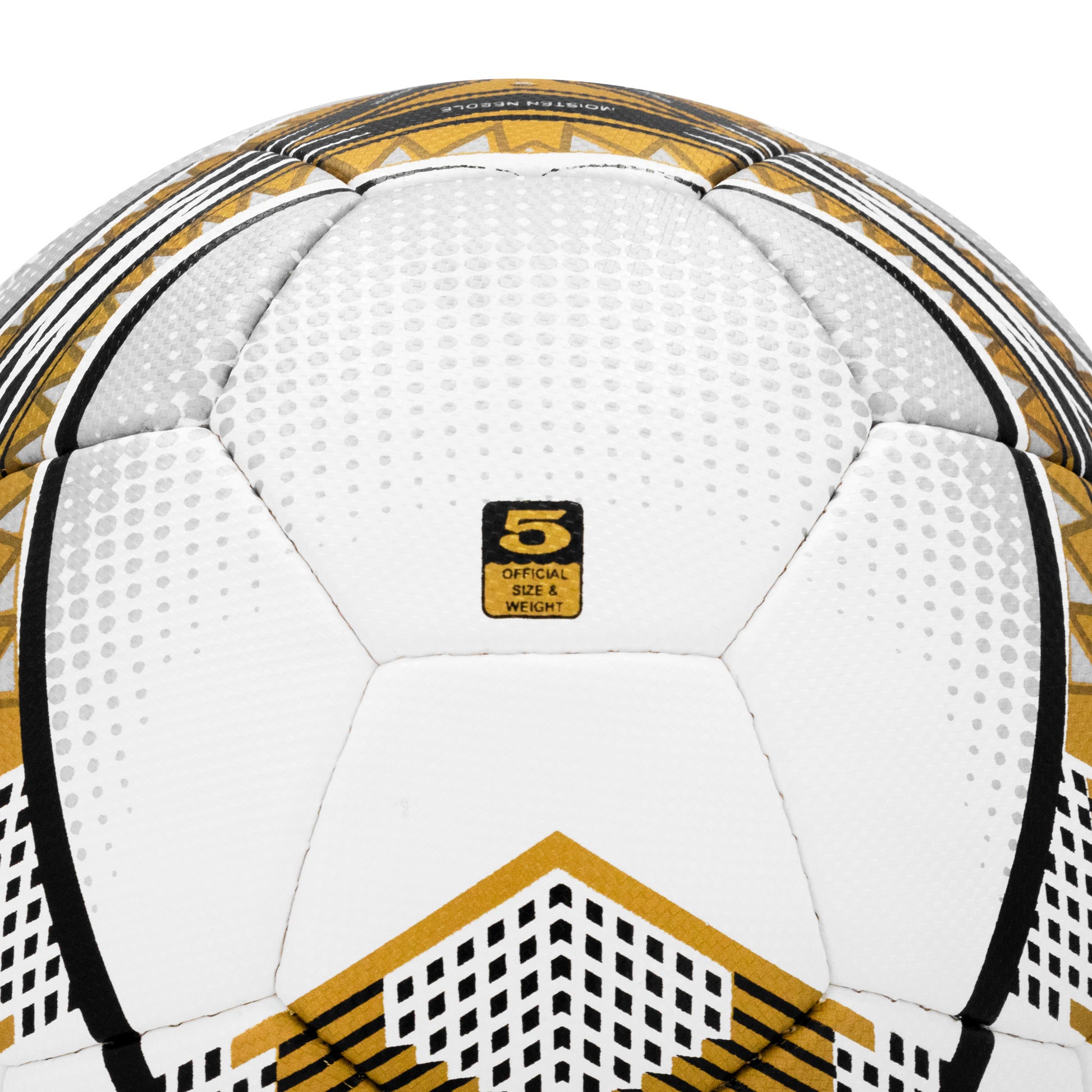 PROGRESS Futbalová lopta, veľ. 5, zlatá-1