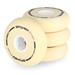 PU 80 mm Náhradné kolieska ku korčuliam FREESPO WHITE SET, 4 ks-4