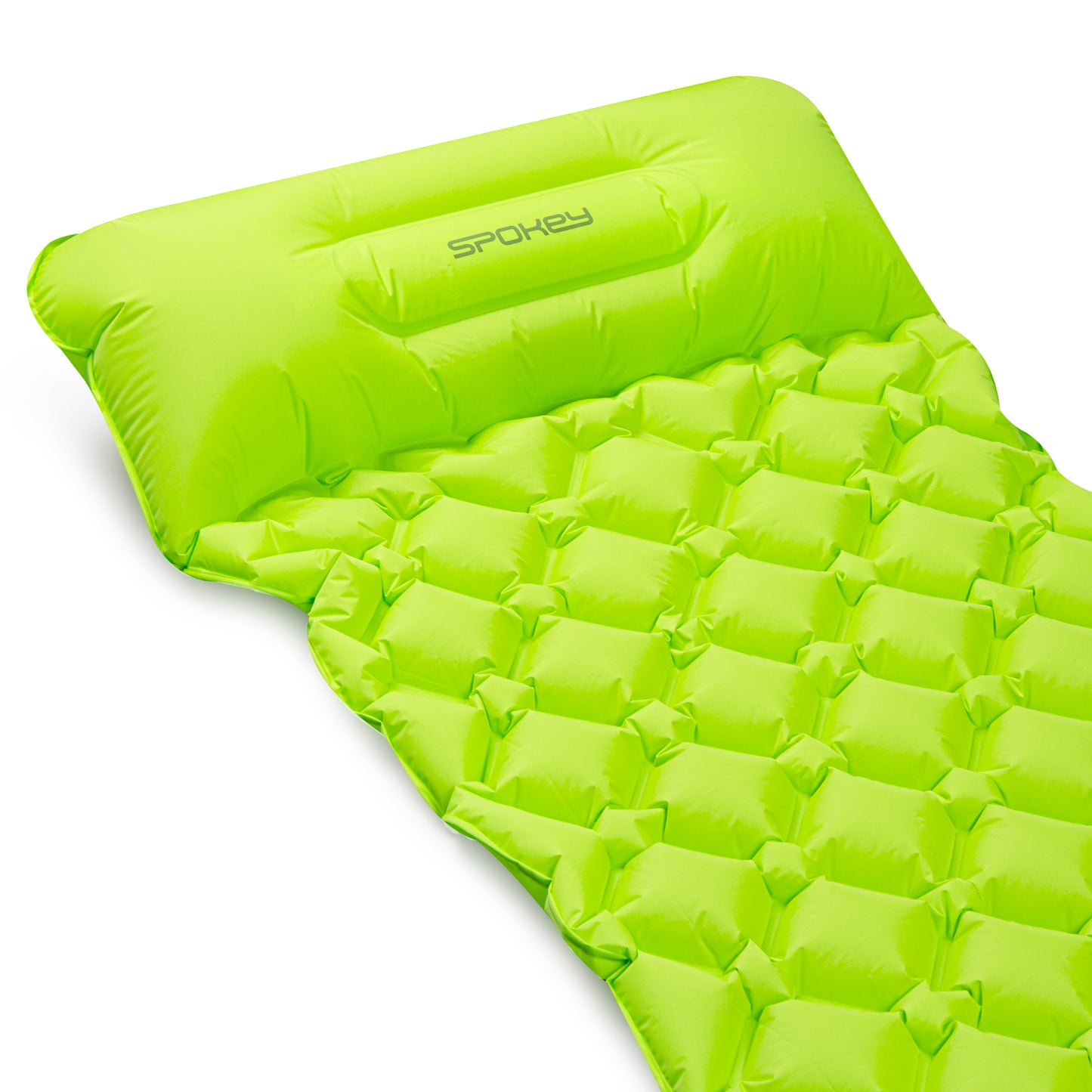 AIR BED PILLOW Nafukovací matrac s vankúšikom, 190 x 60 x 6 cm, R-Value 2.5, zelená-2