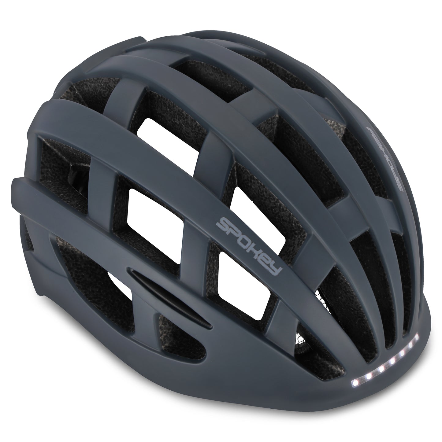 POINTER PRO Cyklistická prilba s LED blikačkou a blinkry, 58-61 cm, čierna-1