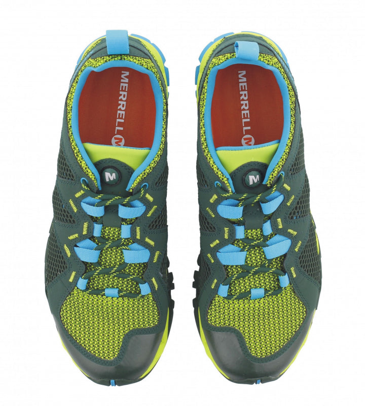 MERRELL TETREX RAPID CREST lime - Pánska outdoorová obuv UK - 10-1