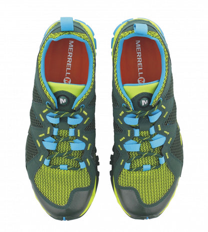 MERRELL TETREX RAPID CREST lime - Pánska outdoorová obuv UK - 10-1