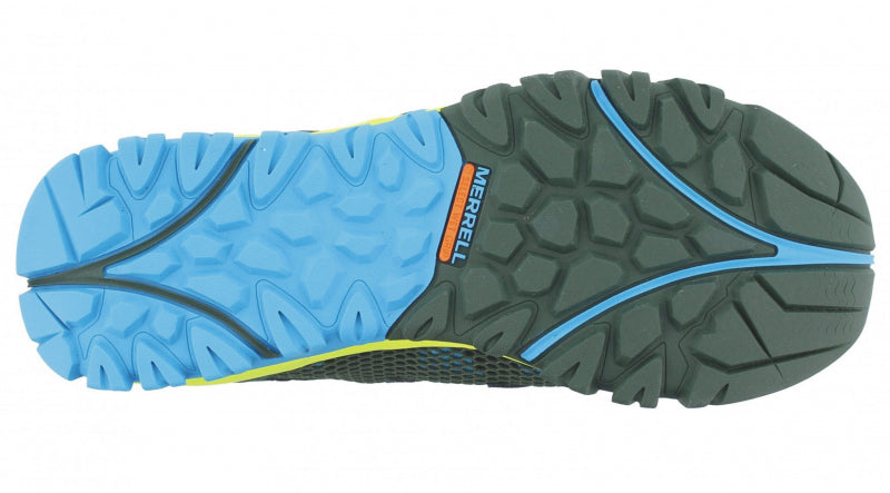 MERRELL TETREX RAPID CREST lime - Pánska outdoorová obuv UK - 10-5