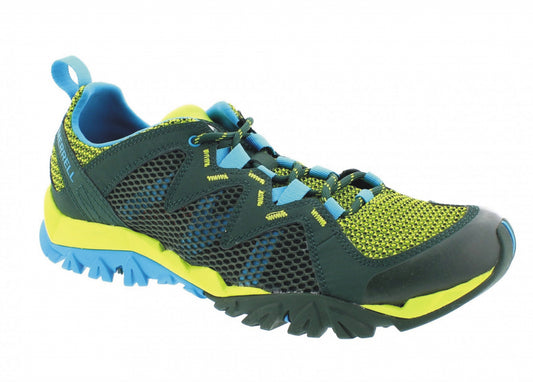 MERRELL TETREX RAPID CREST lime - Pánska outdoorová obuv UK - 10-0