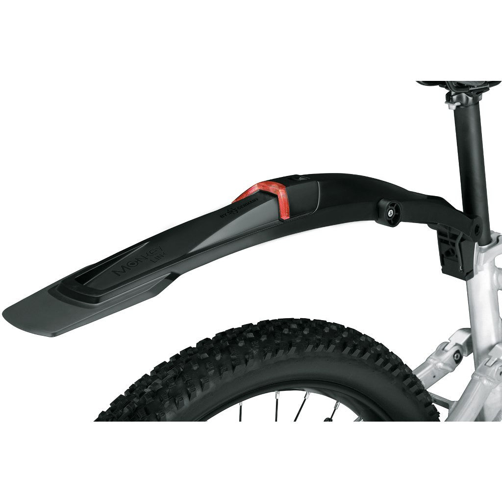 MONKEY LINK Sada blatníkov pre elektrobicykle MTB 26-29" so zadným svetlom-2