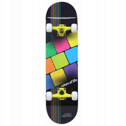 NILS Extreme skateboard CR 3108 COLOR OF LIFE-0