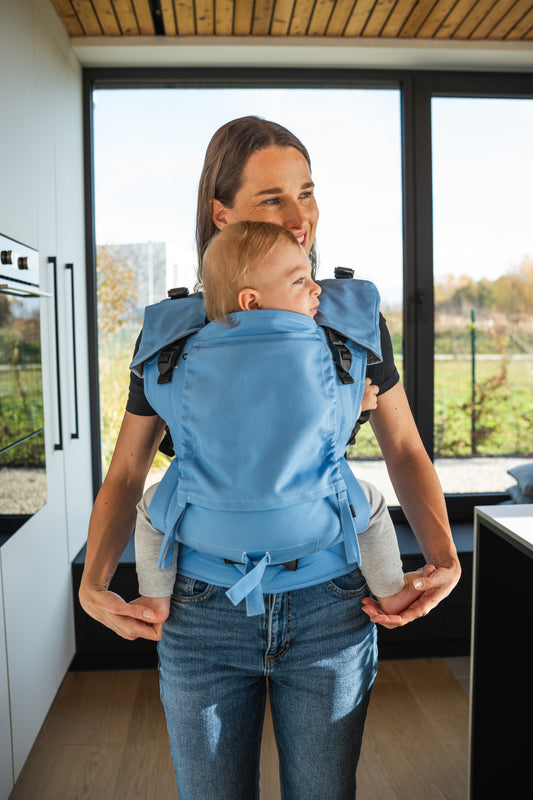 Nosič Be Lenka Mini - Jednofarebný - Airy Blue
