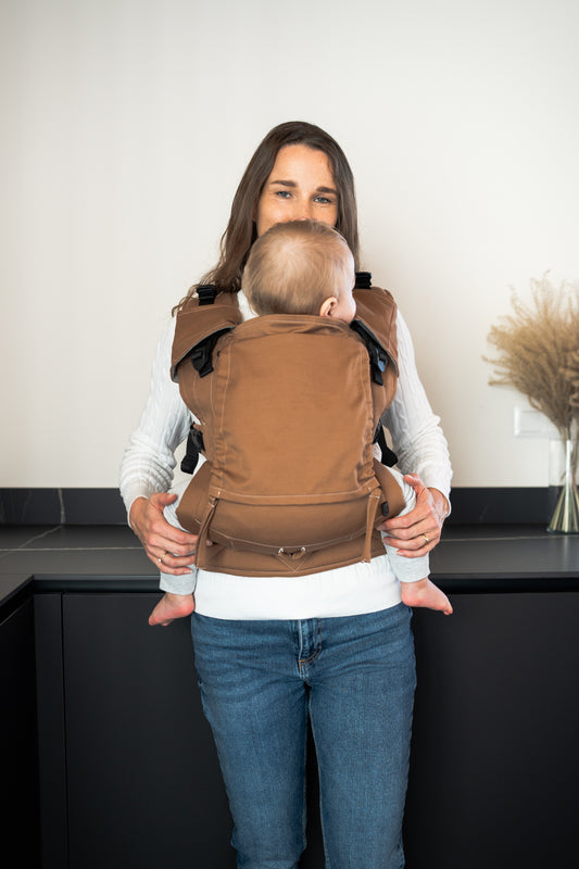 Nosič Be Lenka Mini - Jednofarebný - Toffee Brown