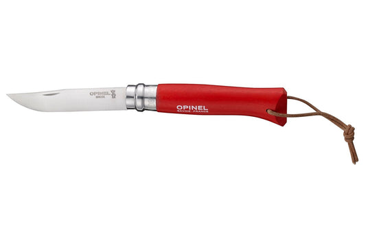 Opinel Zatvárací nôž VR N°08 Inox trekking červená
