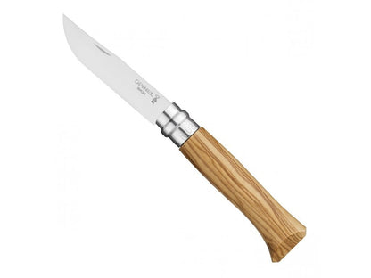 Opinel Zatvárací nôž VR N°08 Inox Olive hnedá-1