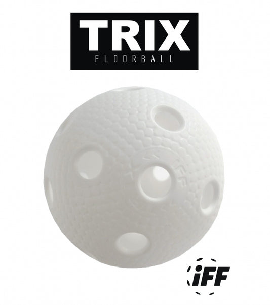 Florbalová loptička TRIX - biela 250ks (1,09€/1ks)-0