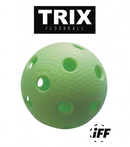 Florbalová loptička TRIX - bledo zelená 250ks (1,09€/1ks)-0