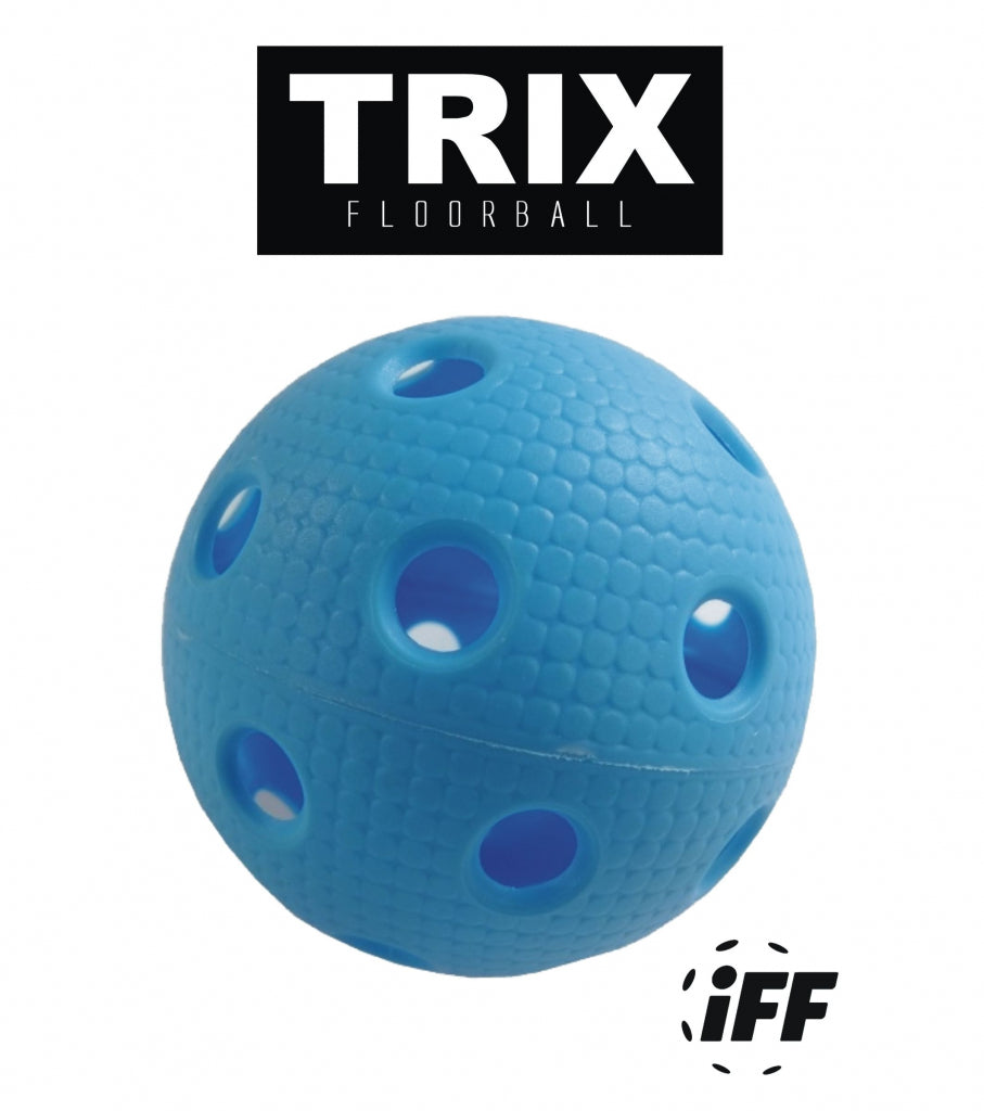 Florbalová loptička TRIX - modrá 250ks (1,09€/1ks)-0