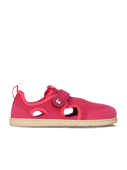 Detské barefoot sandále Zest Kids - Berry