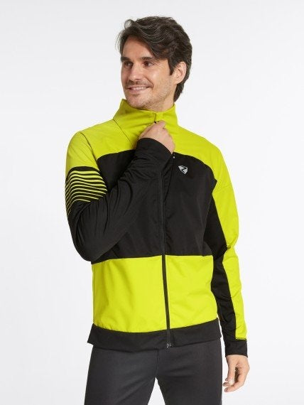 Ziener Pánska softshell bunda NOGAH bitter lemon, 52-2