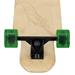 LONGBAY PRO Longboard 104 x 24 cm, ABEC7, zeleno-černý