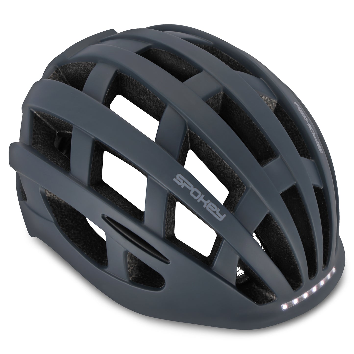 POINTER PRO Cyklistická prilba s LED blikačkou a blinkry, 58-61 cm, čierna