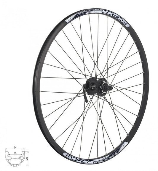 FORCE koleso predné BASIC DISC 622x19 HBM475, 6d, 36d