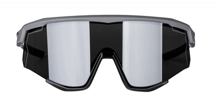 FORCE okuliare SONIC šedo-čierne, čierne zrkadlové sklo