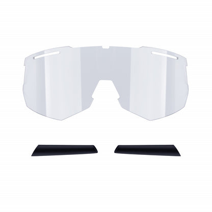FORCE okuliare ATTIC bielo-čierne, zelené zrkadlové sklá