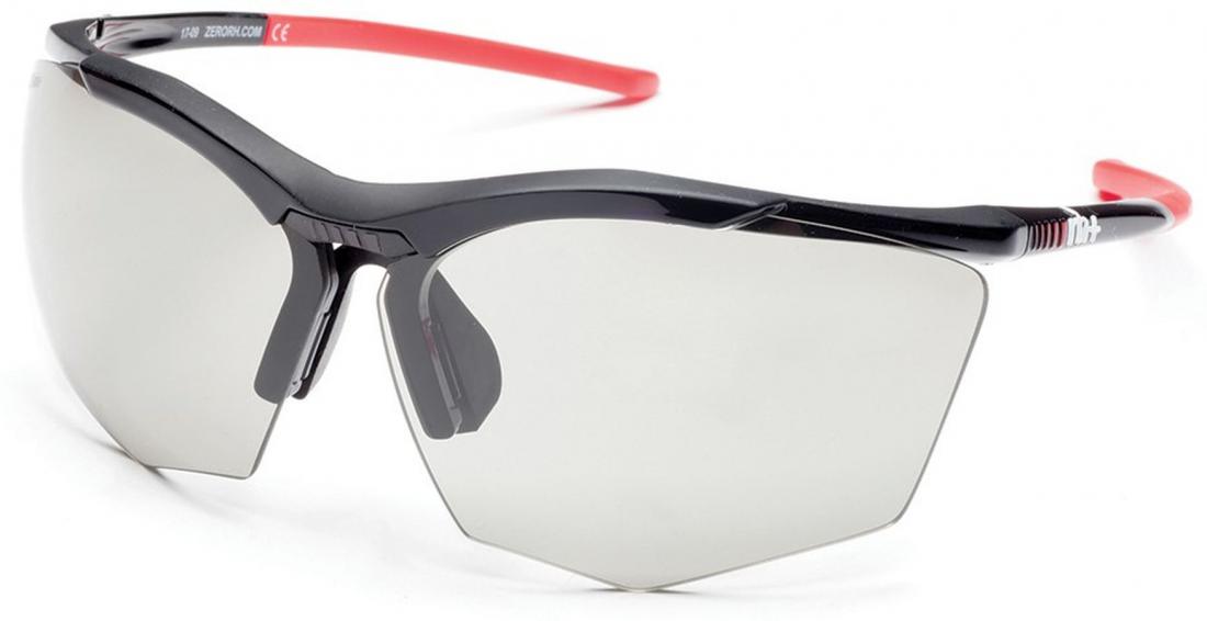 Slnečné okuliare RH+ Super Stylus, čierna/červená, variabilné sivé sklá, ACTION