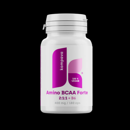 Amino BCAA Forte 2:1:1, 400 mg/180 kps