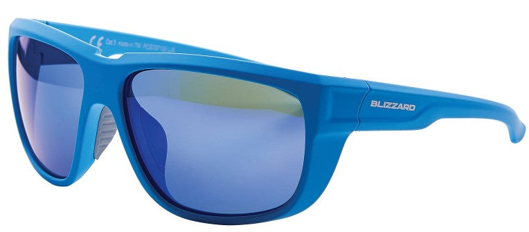 slnečné okuliare BLIZZARD slnečné okuliare PCS707130, gumové jasne modré, 65-18-140