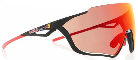 slnečné okuliare RED BULL SPECT Slnečné okuliare, PACE-006, lesklá čierna, dymová s červeným zrkadlom, CAT3, 2. šošovka transpar