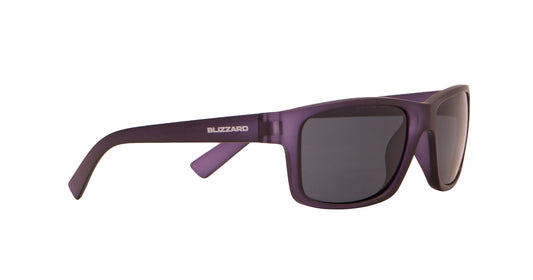 slnečné okuliare BLIZZARD slnečné okuliare PCC602002, trans. tmavo fialový mat, 65-17-135