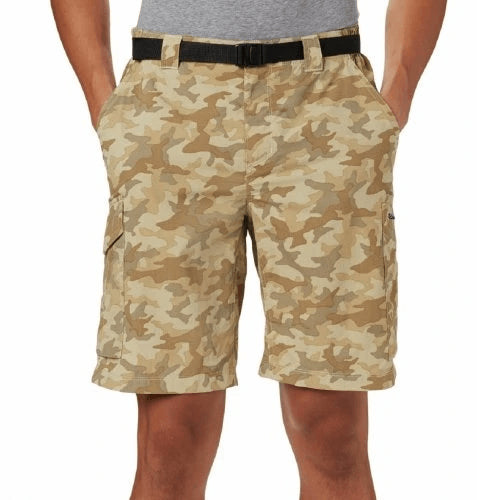 Pánske krátke nohavice Columbia Silver Ridge Printed Cargo Short