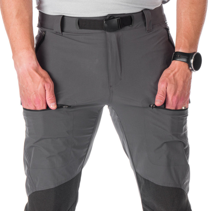 NO-3846OR pánske trekingové technické strečové nohavice regular fit HUBERT