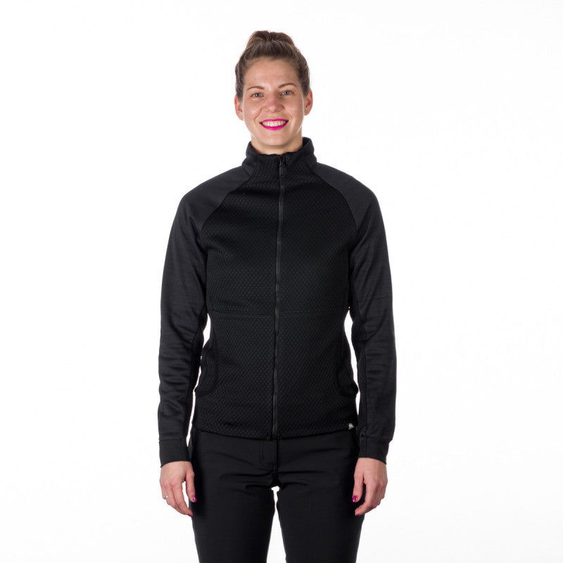 MI-4814OR women's outdoor melange active hoodie sweater