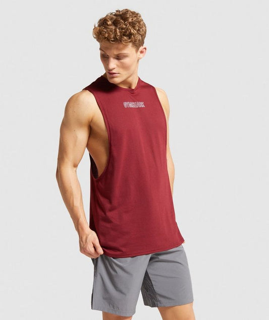 Gymshark Pánske tričko Combat Drop Arm Tank