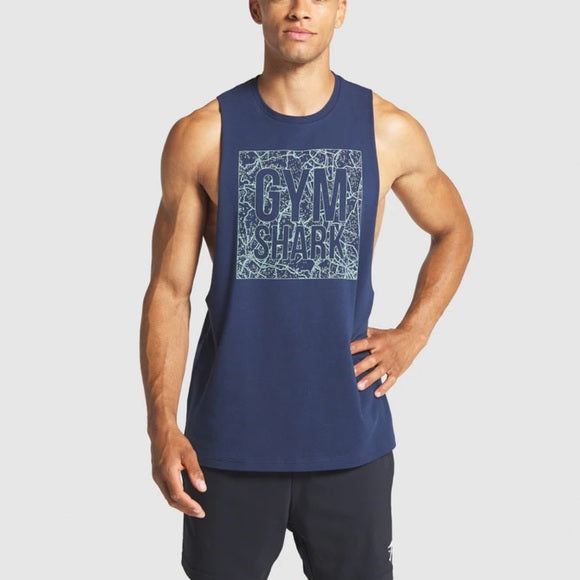 Gymshark Pánske tričko Graphic Map Tank