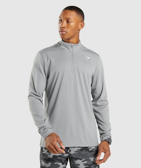 Gymshark Pánsk tričko Speed 1/4 Zip 4400