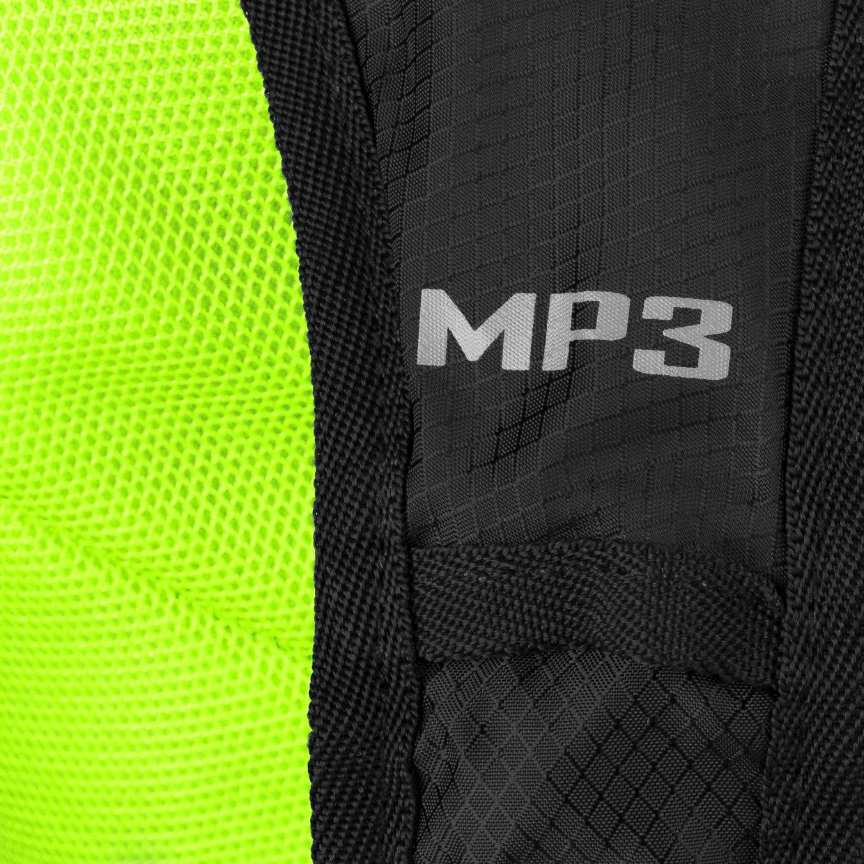 SPRINTER Športový, cyklistický a bežecký vodeodolný batoh, zeleno-čierny, 5 l