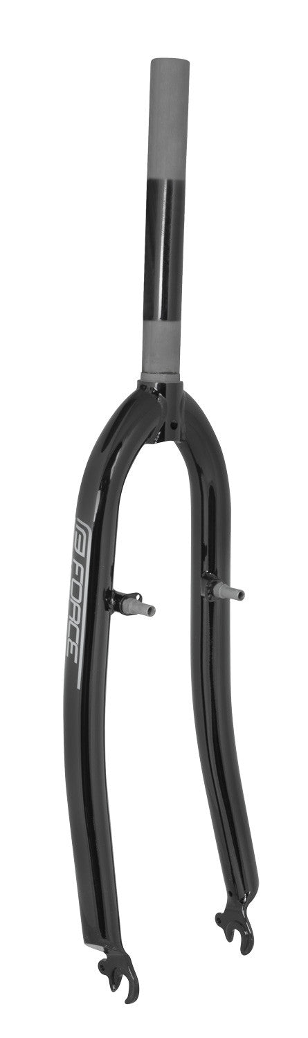 FORCE vidlice MTB 26" Fe AHEAD 1 1/8", čierna lesklá