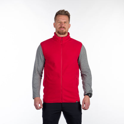 VE-3461OR men's trekking fleece vest