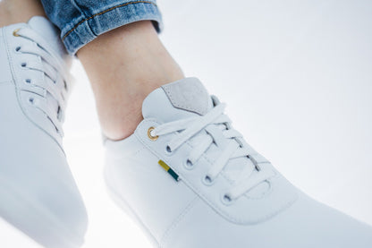 Barefoot topánky Be Lenka Royale - White & Beige
