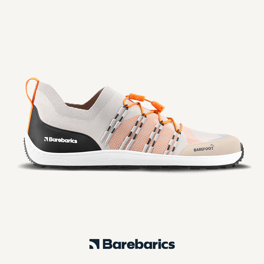 Barefoot tenisky Barebarics Voyager - Beige & White