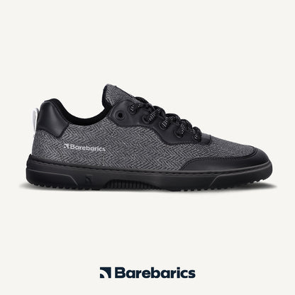 Barefoot tenisky Barebarics Kudos - Black & Grey