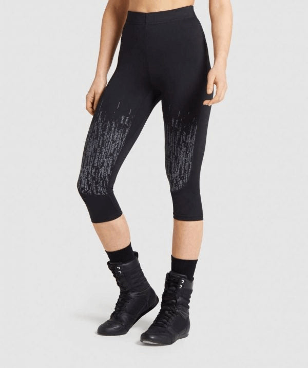 Gymshark Dámske legíny Combat Cropped Leggings 4165