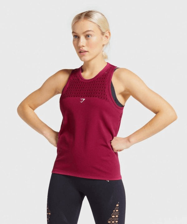 Gymshark Dámske tričko Energy Seamless Loose Vest