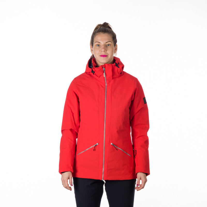 BU-6147SNW women ski trendy prolonged jacket
