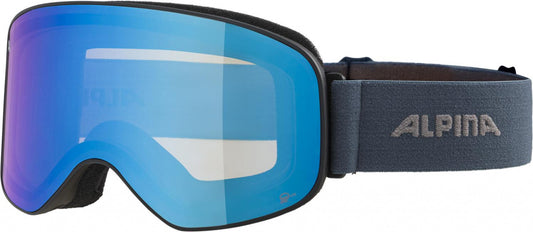 ALPINA Lyžiarske okuliare SLOPE čierno-modré Q-LITE modré
